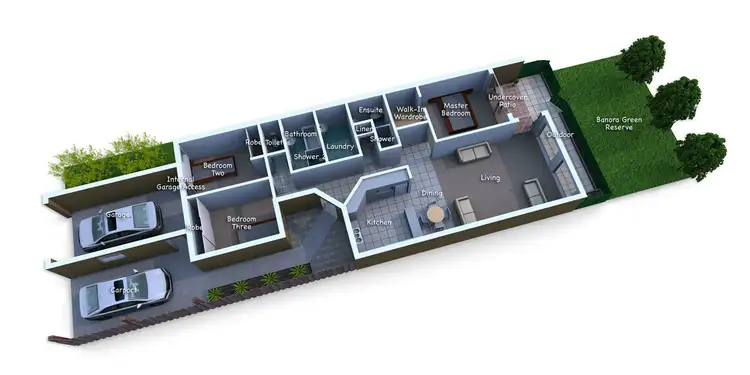 Floorplan of Homely house listing, 17 / 13 Parkland Place, Banora Point NSW 2486