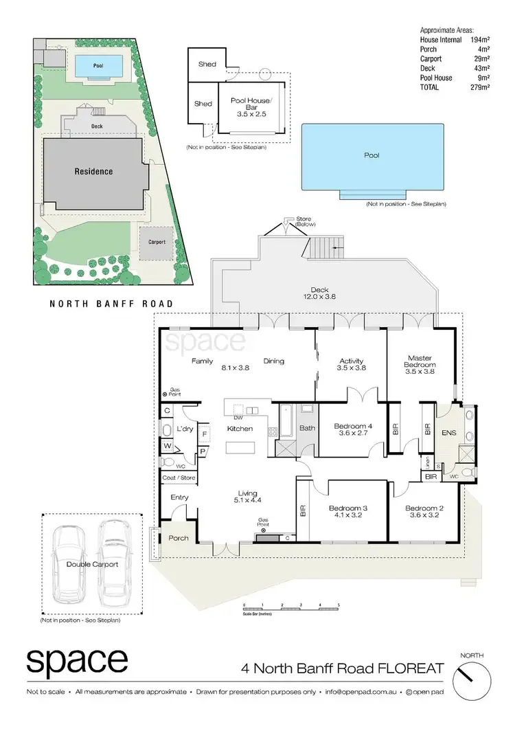 Floorplan of Homely house listing, 4 North Banff Road, Floreat WA 6014