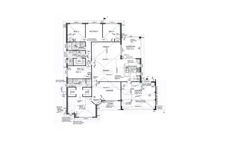 Floorplan of Homely house listing, 25 Heidelberg Corner, Wanneroo WA 6065