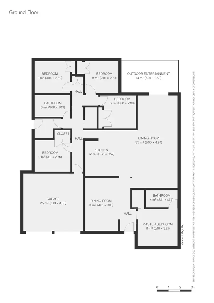 Floorplan of Homely house listing, 15 Bingara Street, Aberglasslyn NSW 2320