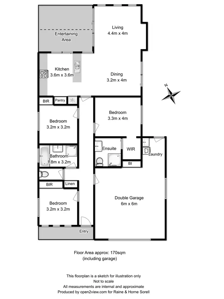 Floorplan of Homely house listing, 2 Brookborough Court, Sorell TAS 7172
