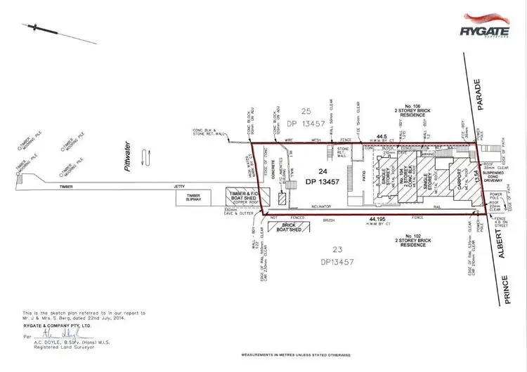 Floorplan of Homely house listing, 104 Prince Alfred Parade, Newport NSW 2106