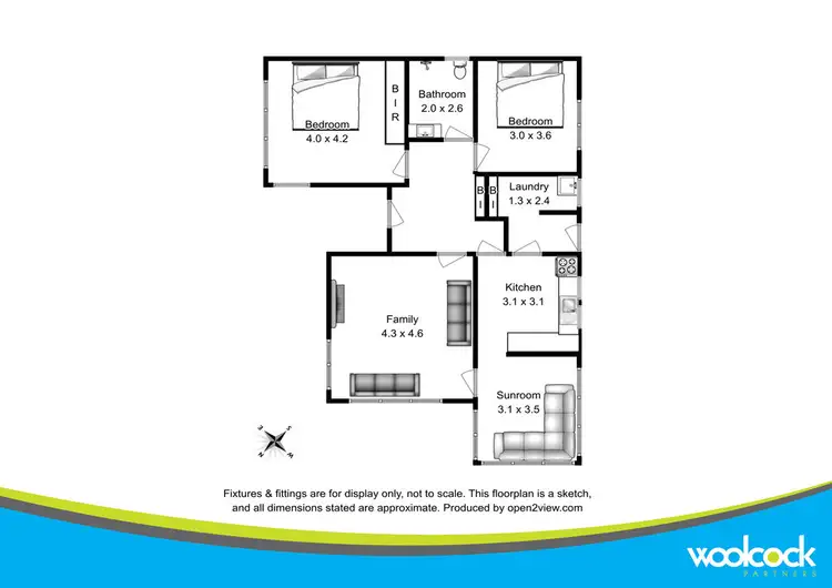 Floorplan of Homely house listing, 1/3 Walden St, Newstead TAS 7250