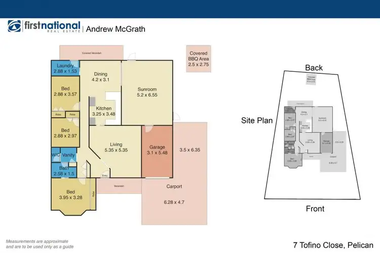 Floorplan of Homely house listing, 7 Tofino Close, Pelican NSW 2281
