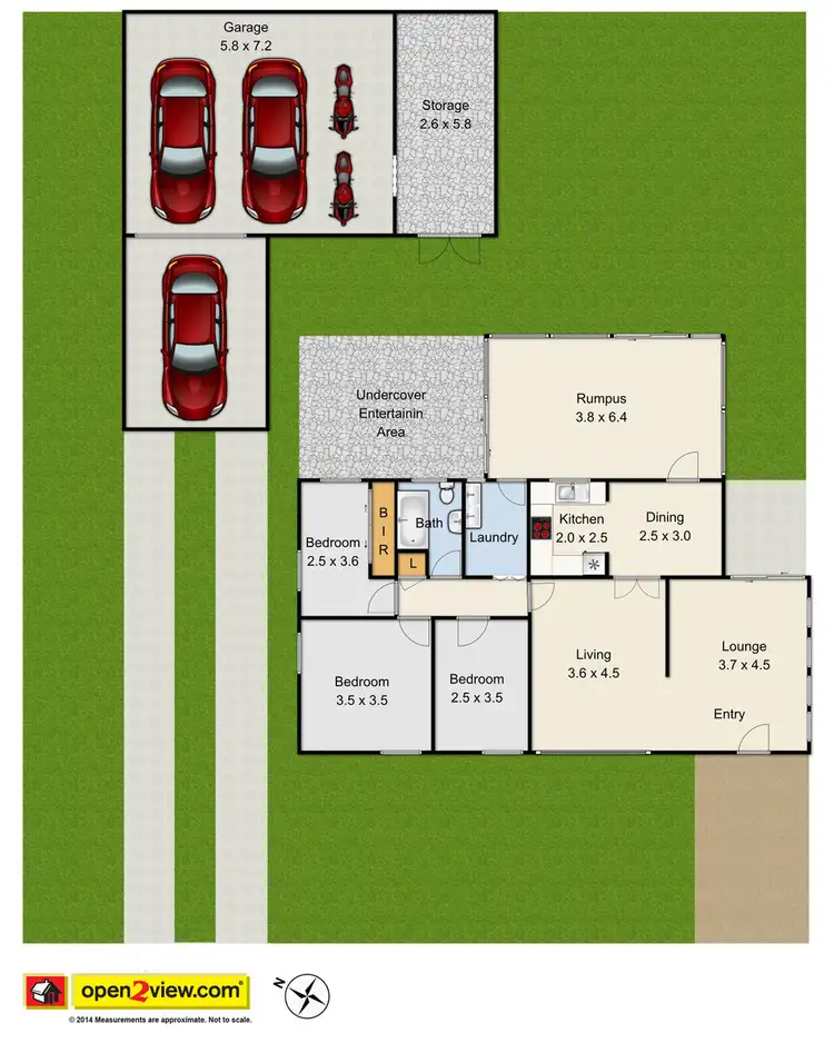 Floorplan of Homely house listing, 17 Mindanao Avenue, Lethbridge Park NSW 2770