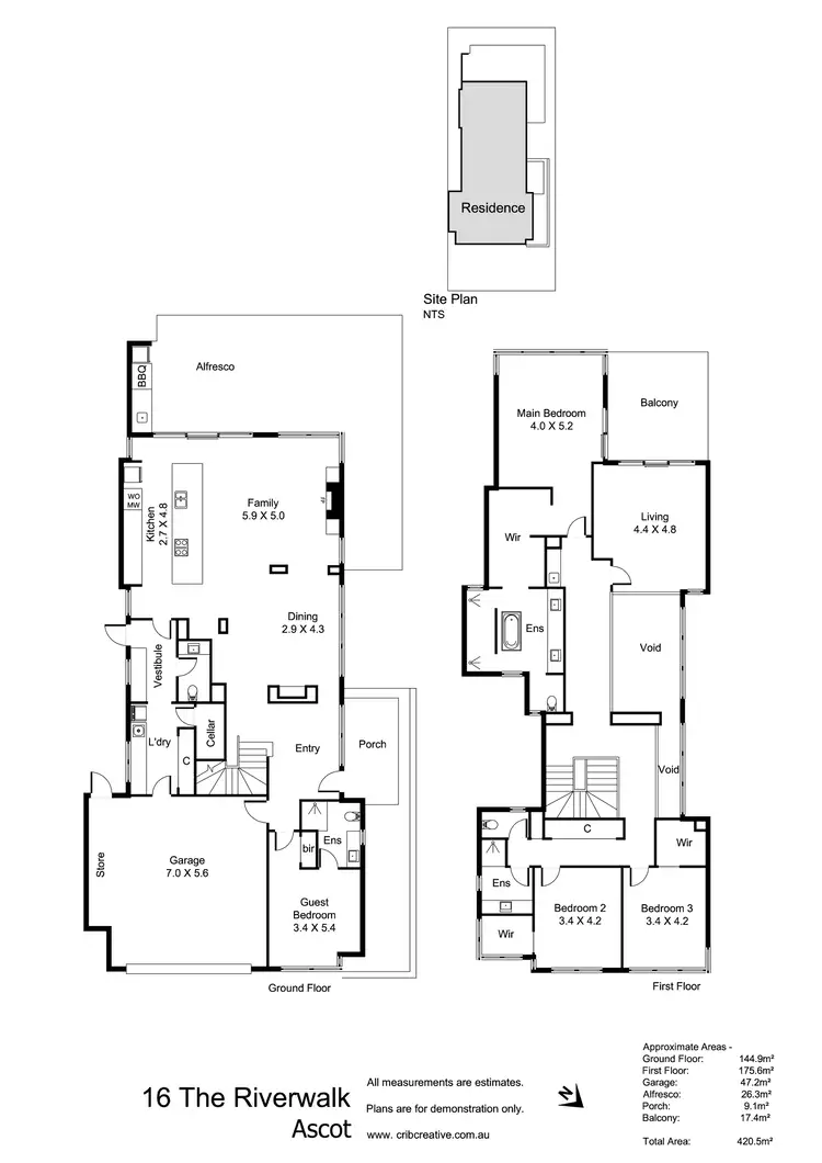 Floorplan of Homely house listing, 16 The Riverwalk, Ascot WA 6104