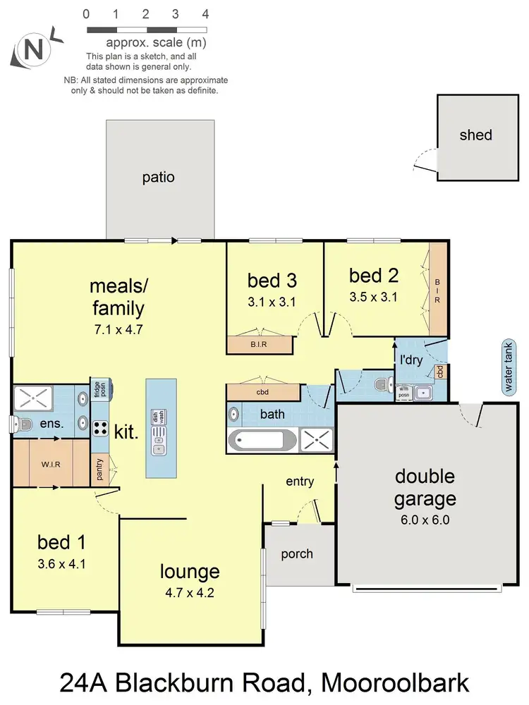 Floorplan of Homely house listing, 24A Blackburn Road, Mooroolbark VIC 3138