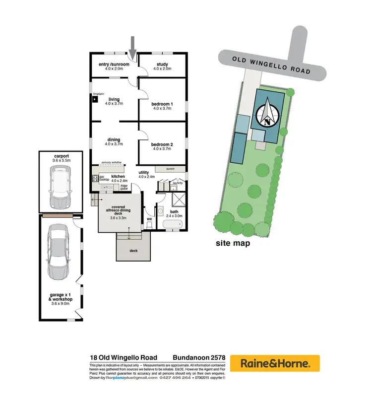 Floorplan of Homely house listing, 18 Old Wingello Road, Bundanoon NSW 2578