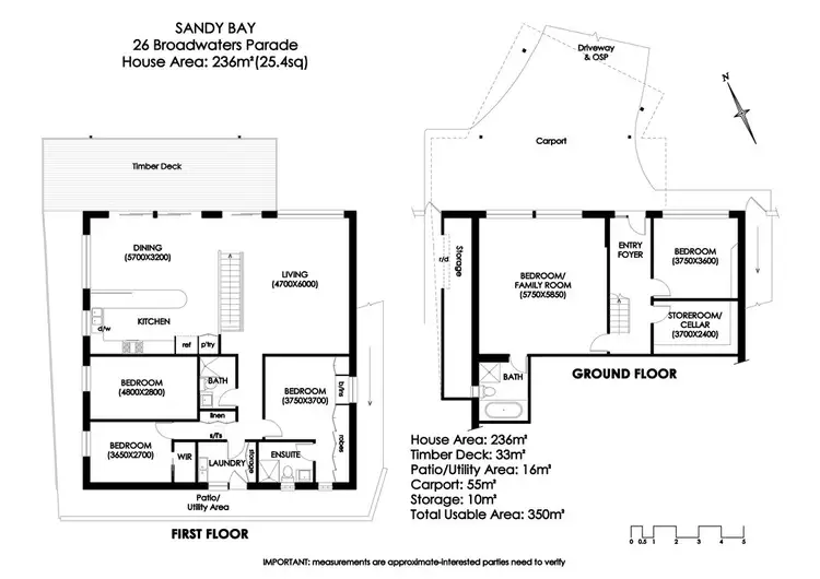 Floorplan of Homely house listing, 26 Broadwaters Parade, Sandy Bay TAS 7005