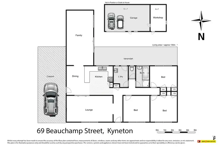 Floorplan of Homely house listing, 69 Beauchamp Street, Kyneton VIC 3444