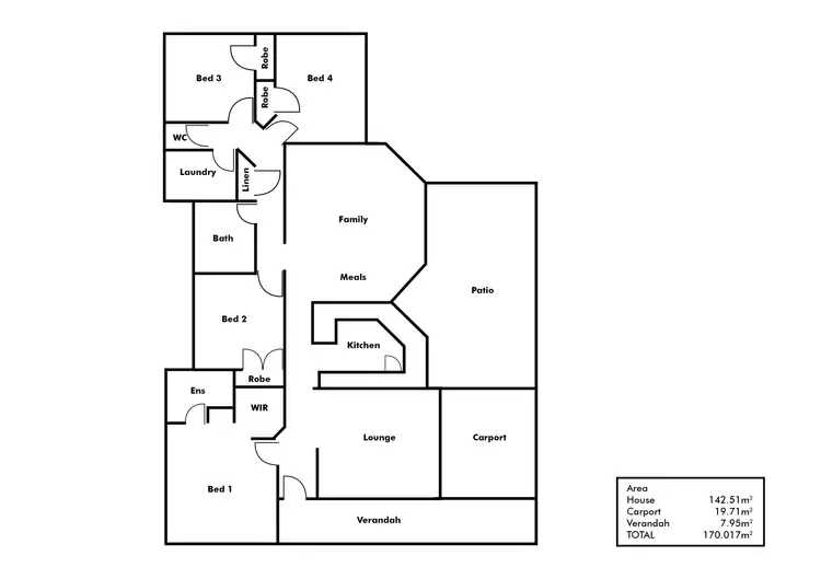 Floorplan of Homely house listing, 20 Bottrill Street, Hamilton Hill WA 6163