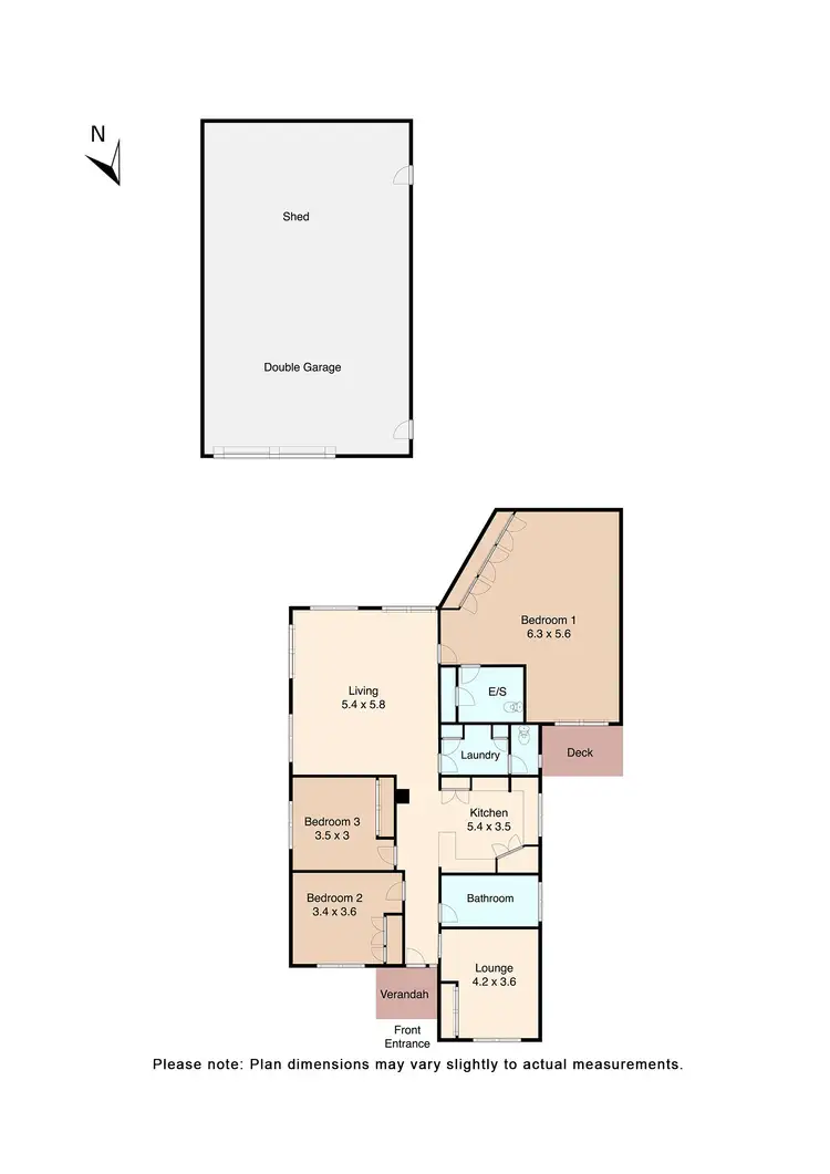 Floorplan of Homely house listing, 7 Beech Avenue, Wendouree VIC 3355
