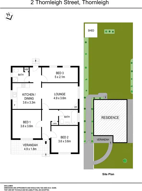 Floorplan of Homely house listing, 2 Thornleigh Street, Thornleigh NSW 2120