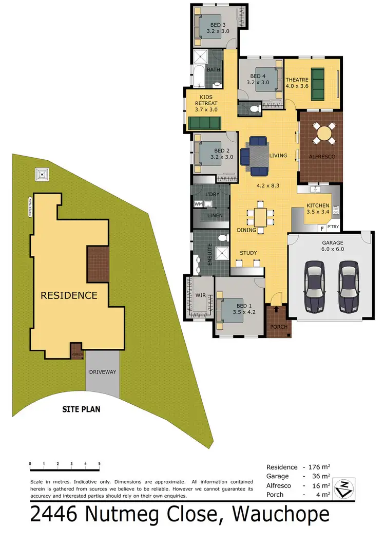 Floorplan of Homely house listing, Lot 7 Nutmeg Close, Wauchope NSW 2446