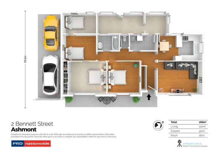 Floorplan of Homely house listing, 2 Bennett Street, Ashmont NSW 2650