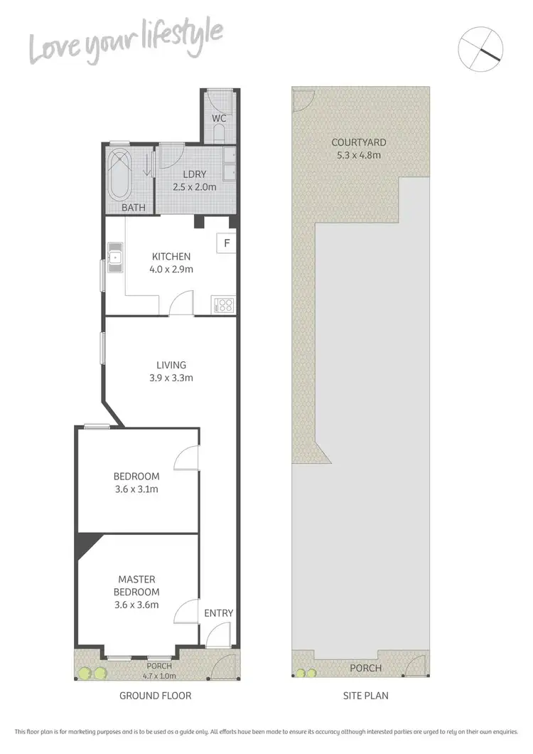 Floorplan of Homely house listing, 221 Australia Street, Newtown NSW 2042