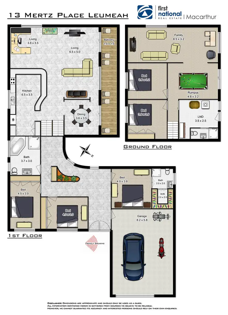 Floorplan of Homely house listing, 13 Mertz Place, Leumeah NSW 2560