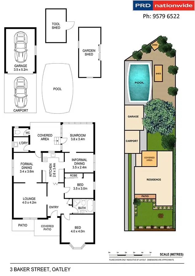Floorplan of Homely house listing, 3 Baker Street, Oatley NSW 2223