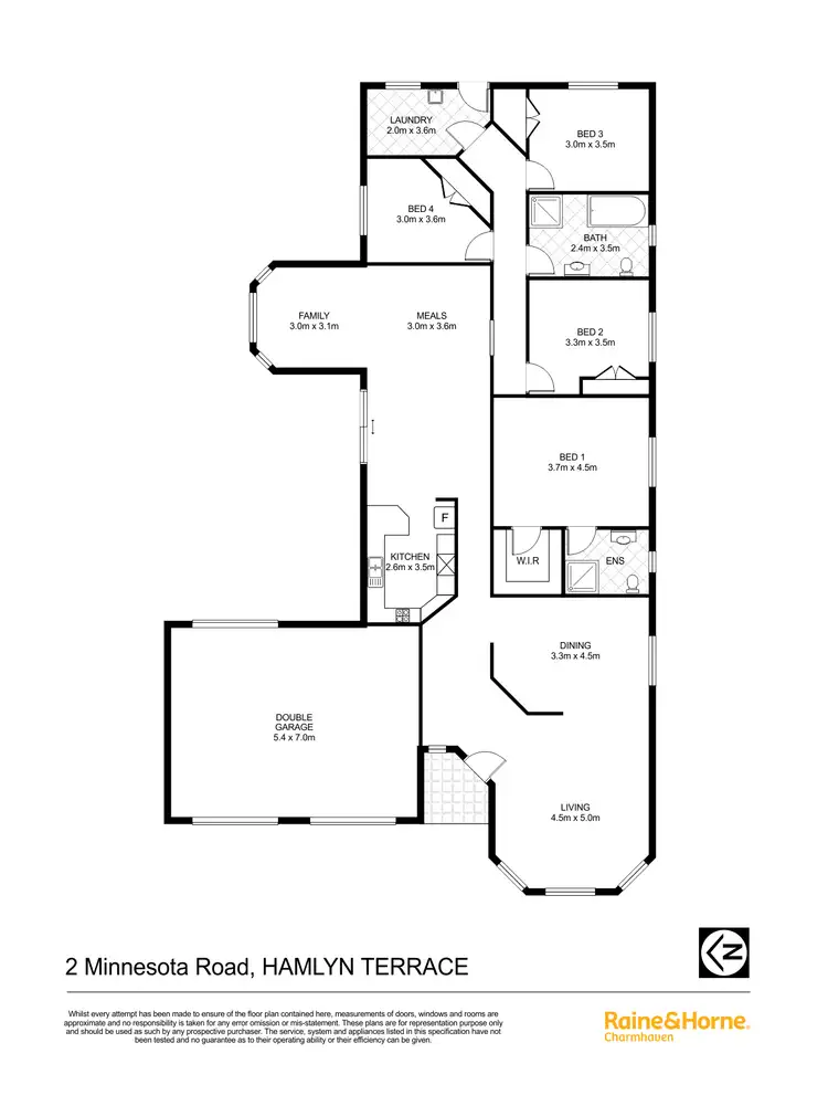 Floorplan of Homely house listing, 2 Minnesota Road, Hamlyn Terrace NSW 2259