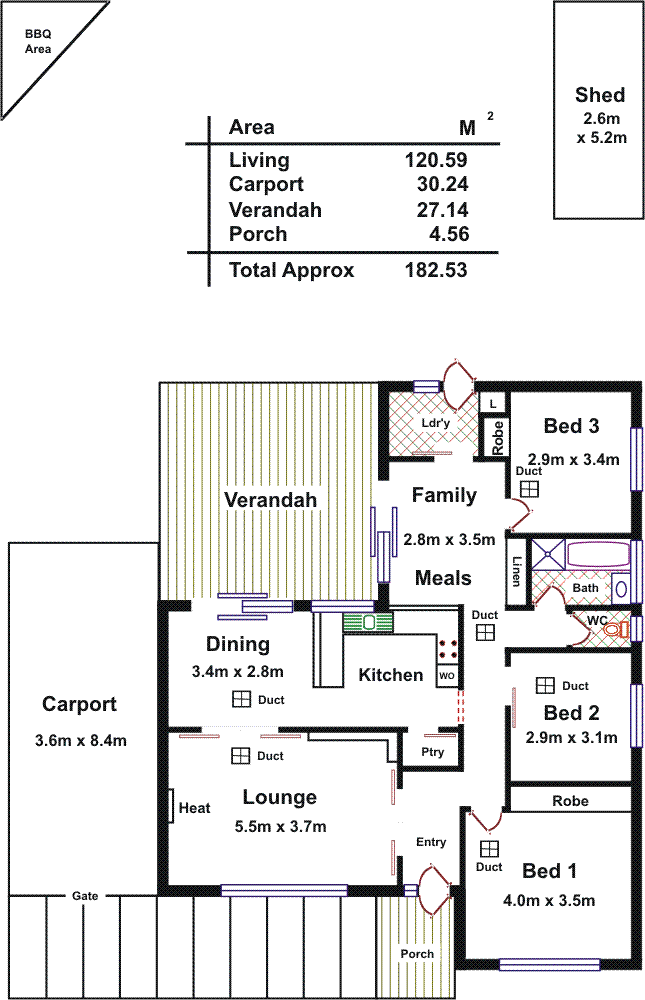 Floorplan of Homely house listing, 15 Engel Drive, Salisbury East SA 5109