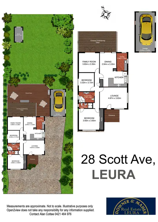 Floorplan of Homely house listing, 28 Scott Avenue, Leura NSW 2780