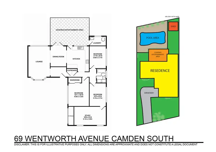 Floorplan of Homely house listing, 69 Wentworth Drive, Camden South NSW 2570