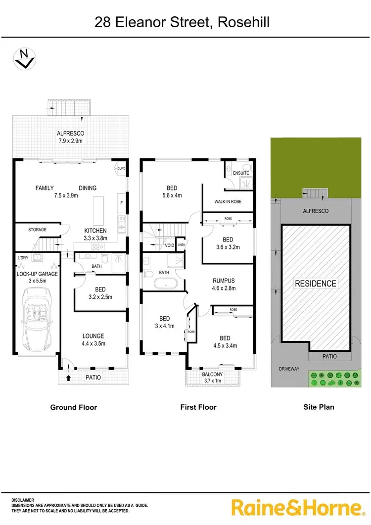 Floorplan of Homely house listing, 28 Eleanor Lane,, Rosehill NSW 2142