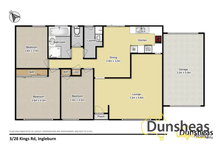 Floorplan of Homely house listing, 3/28 Kings Road, Ingleburn NSW 2565