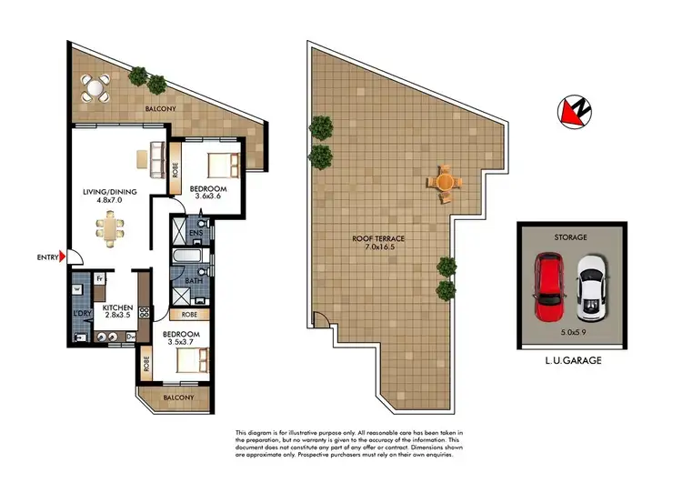 Floorplan of Homely apartment listing, 14/2 Francis Street, Bondi NSW 2026