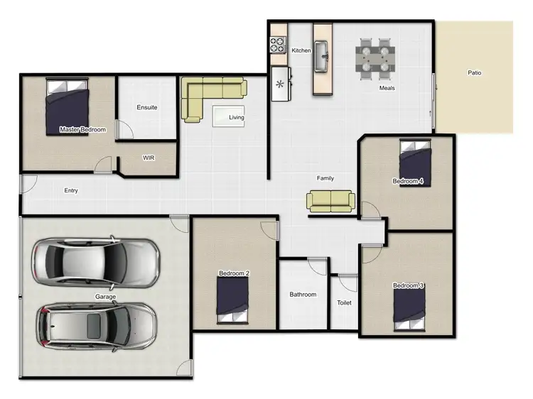 Floorplan of Homely house listing, 7 Mowie Close, Underwood QLD 4119