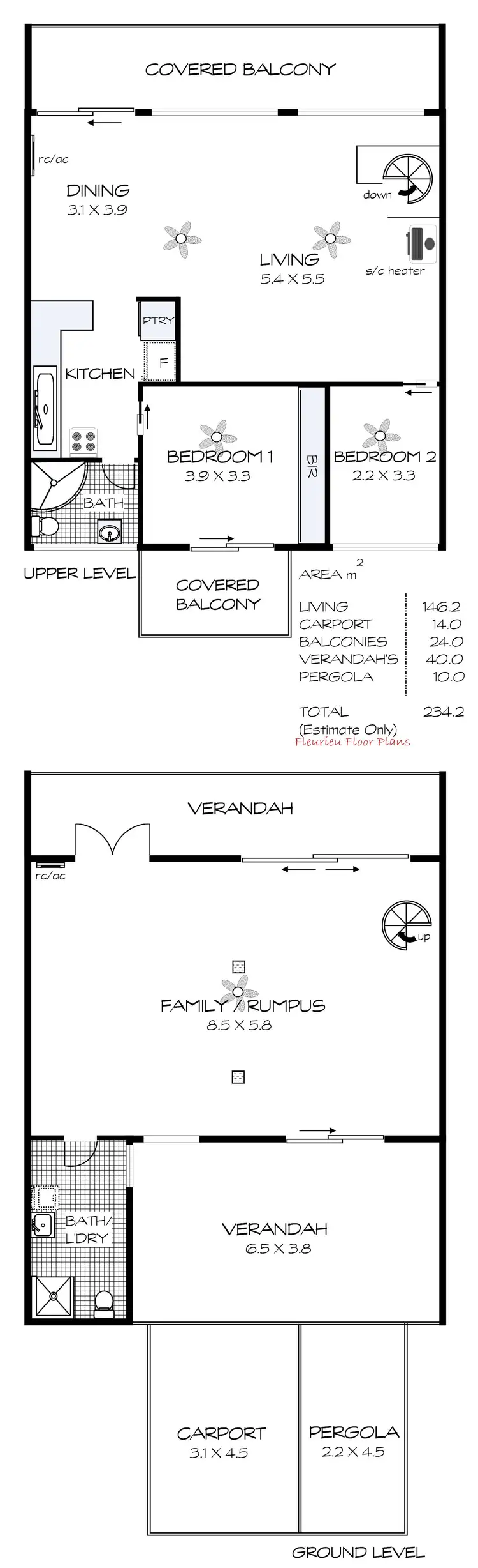 Floorplan of Homely house listing, 2/6 Jacobs Street, Goolwa South SA 5214