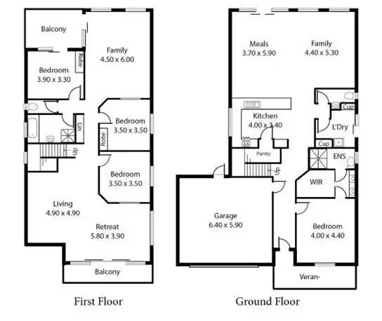 Floorplan of Homely house listing, 12 Newell Avenue, Middleton SA 5213