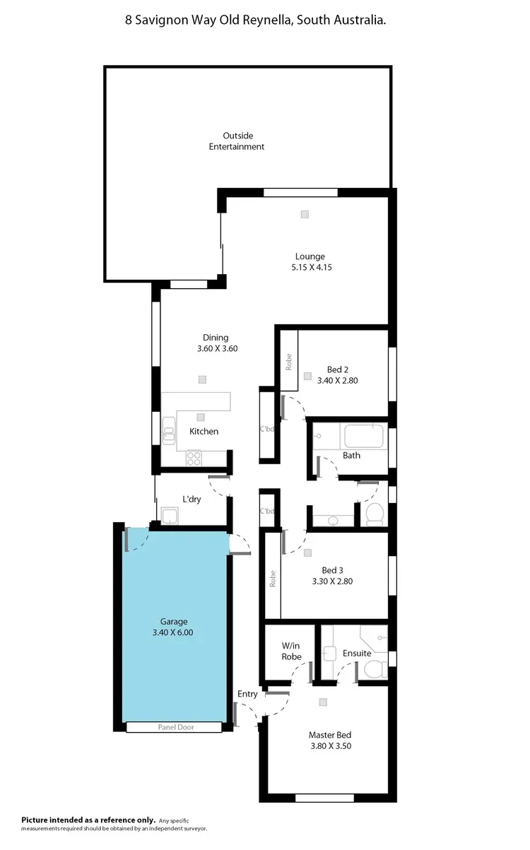 Floorplan of Homely house listing, 8 Sauvignon Way, Old Reynella SA 5161