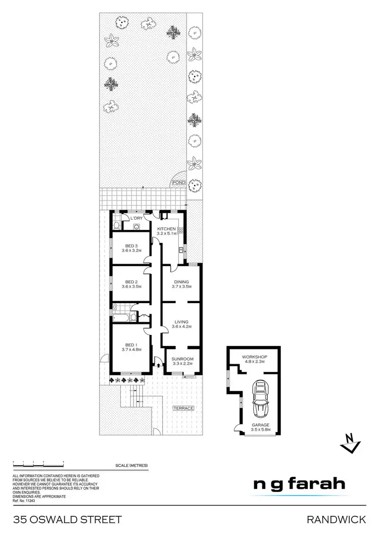 Floorplan of Homely house listing, 35 Oswald Street, Randwick NSW 2031