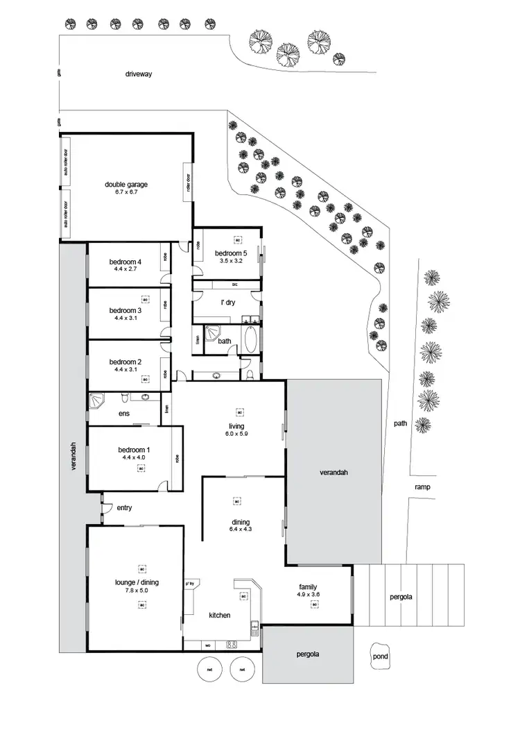 Floorplan of Homely house listing, 578-580 Yatala Vale Road, Yatala Vale SA 5126