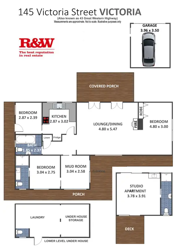 Floorplan of Homely house listing, 145 Victoria St, Mount Victoria NSW 2786