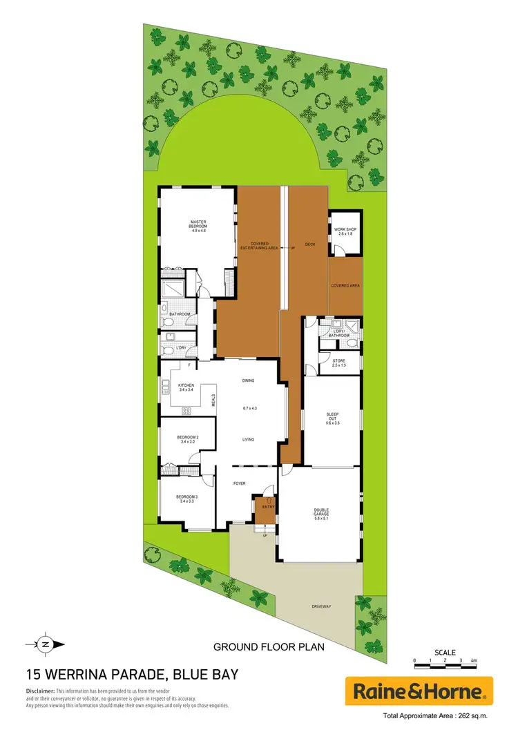 Floorplan of Homely house listing, 15 Werrina Parade, Blue Bay NSW 2261
