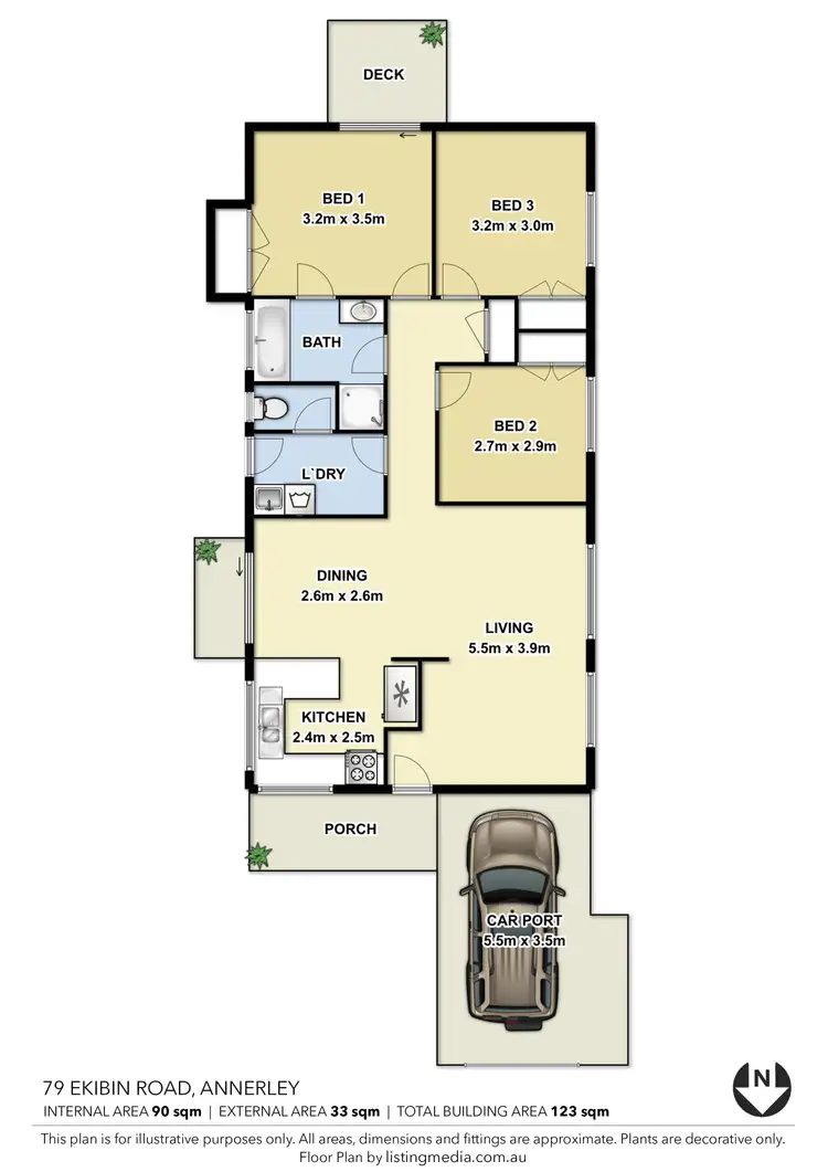 Floorplan of Homely house listing, 79 Ekibin Road, Annerley QLD 4103
