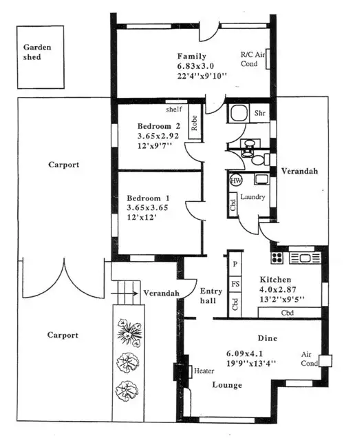 Floorplan of Homely house listing, 102 Lockwood Road, Burnside SA 5066