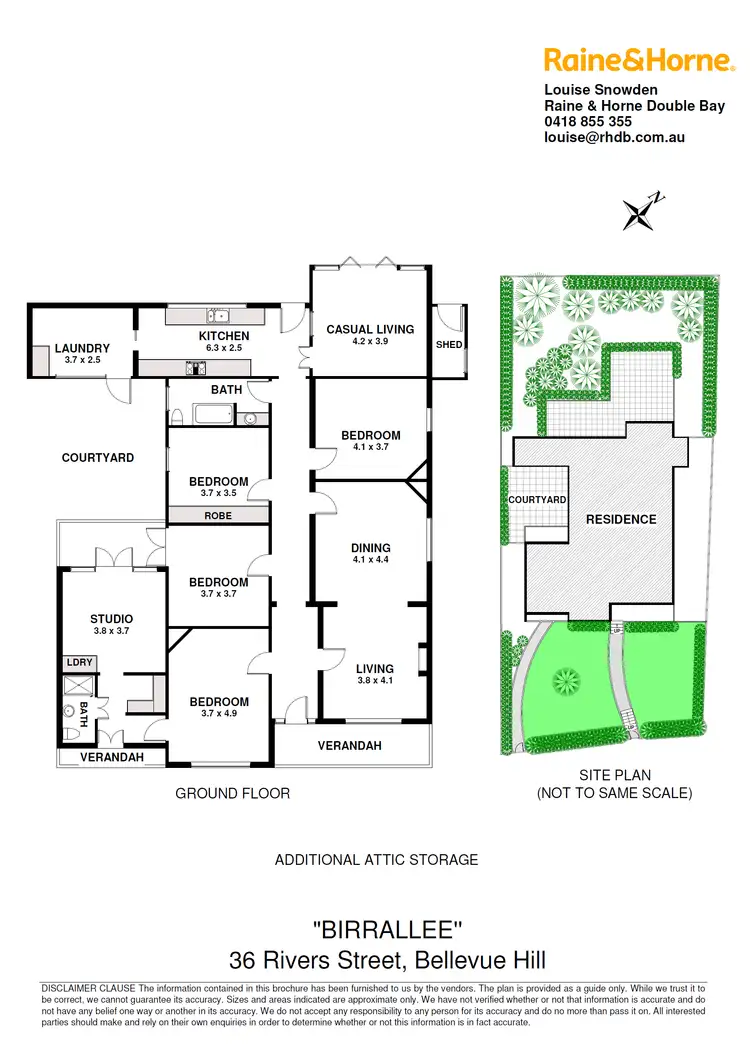 Floorplan of Homely house listing, 36 Rivers Street, Bellevue Hill NSW 2023