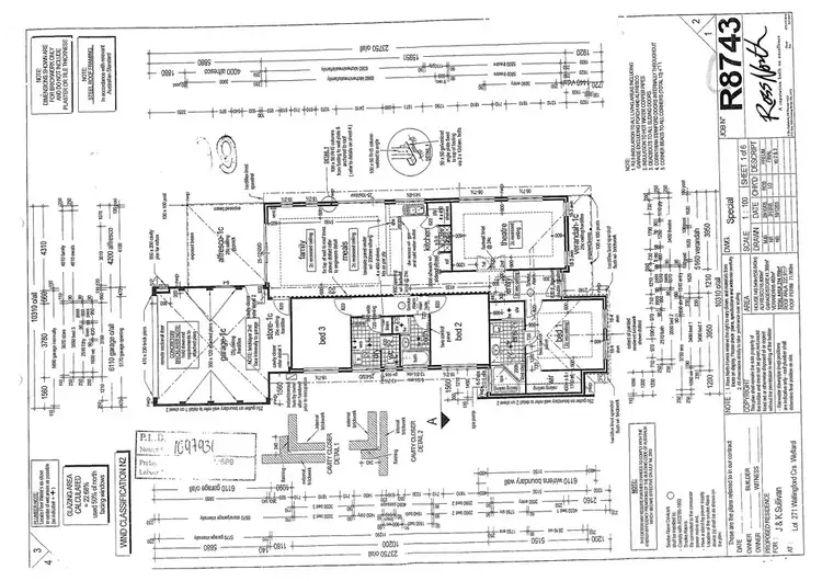 Floorplan of Homely house listing, 16 Wallingford Crescent, Wellard WA 6170