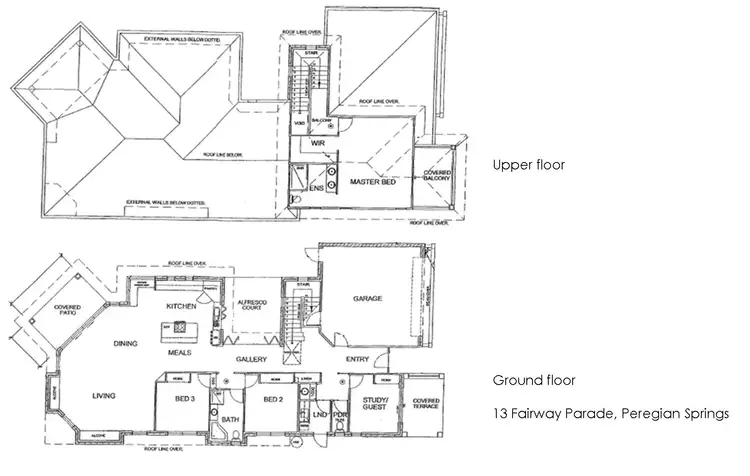 Floorplan of Homely house listing, 13 Fairway Parade, Peregian Springs QLD 4573