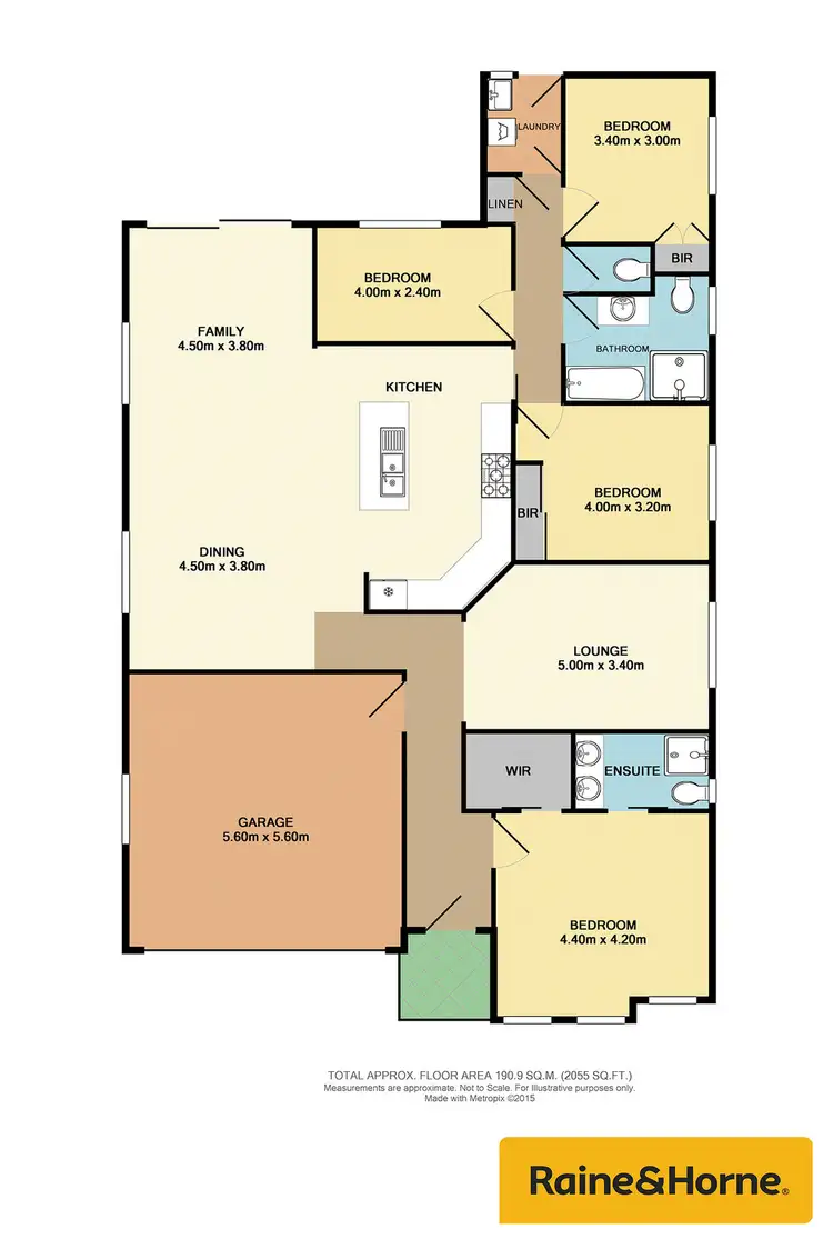 Floorplan of Homely house listing, 7 Pontville Close, West Hoxton NSW 2171