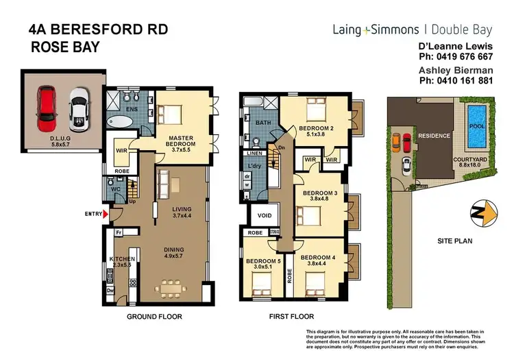 Floorplan of Homely house listing, 4A Beresford Road, Rose Bay NSW 2029