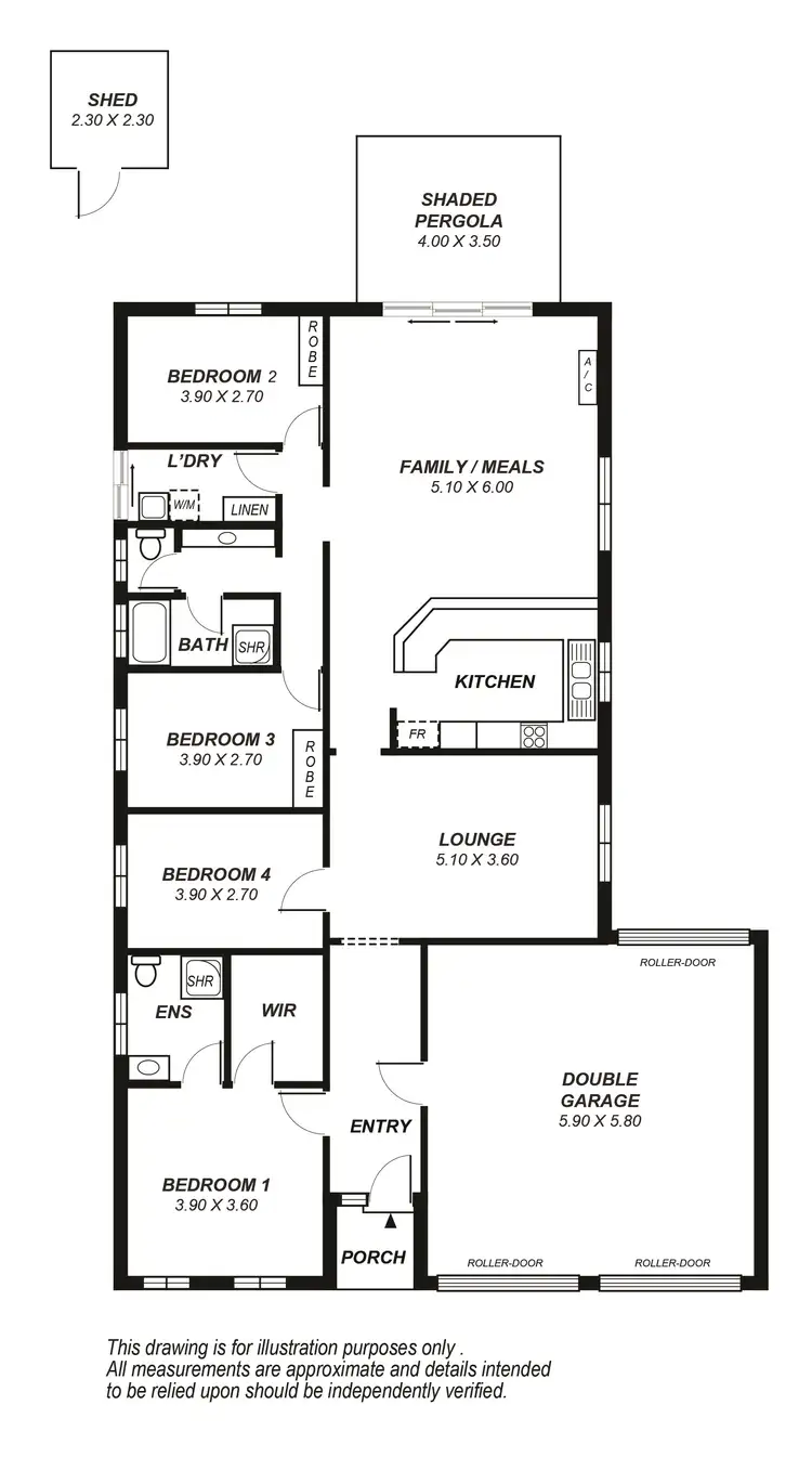 Floorplan of Homely house listing, 17 Urchin Crescent, Aldinga Beach SA 5173