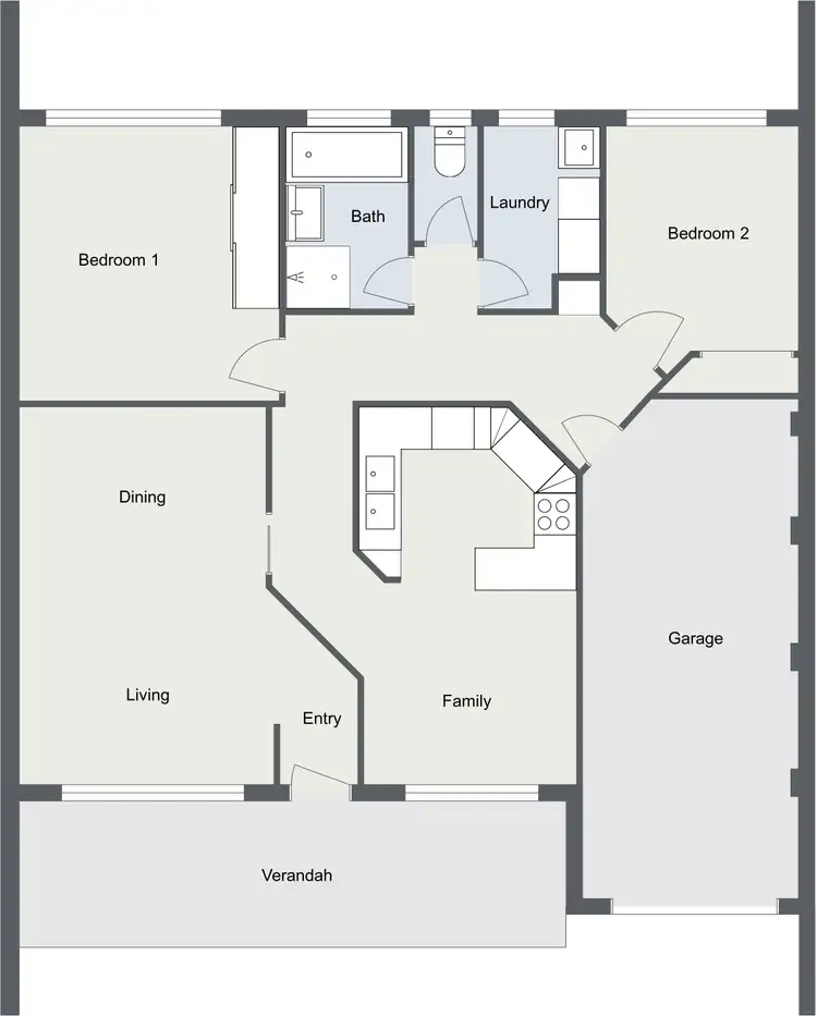 Floorplan of Homely townhouse listing, 20/19 Ashby Circuit, Kambah ACT 2902