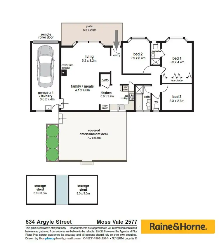 Floorplan of Homely house listing, 634 Argyle Street, Moss Vale NSW 2577