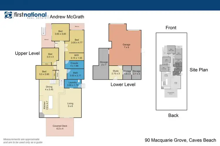 Floorplan of Homely house listing, 90 Macquarie Grove, Caves Beach NSW 2281