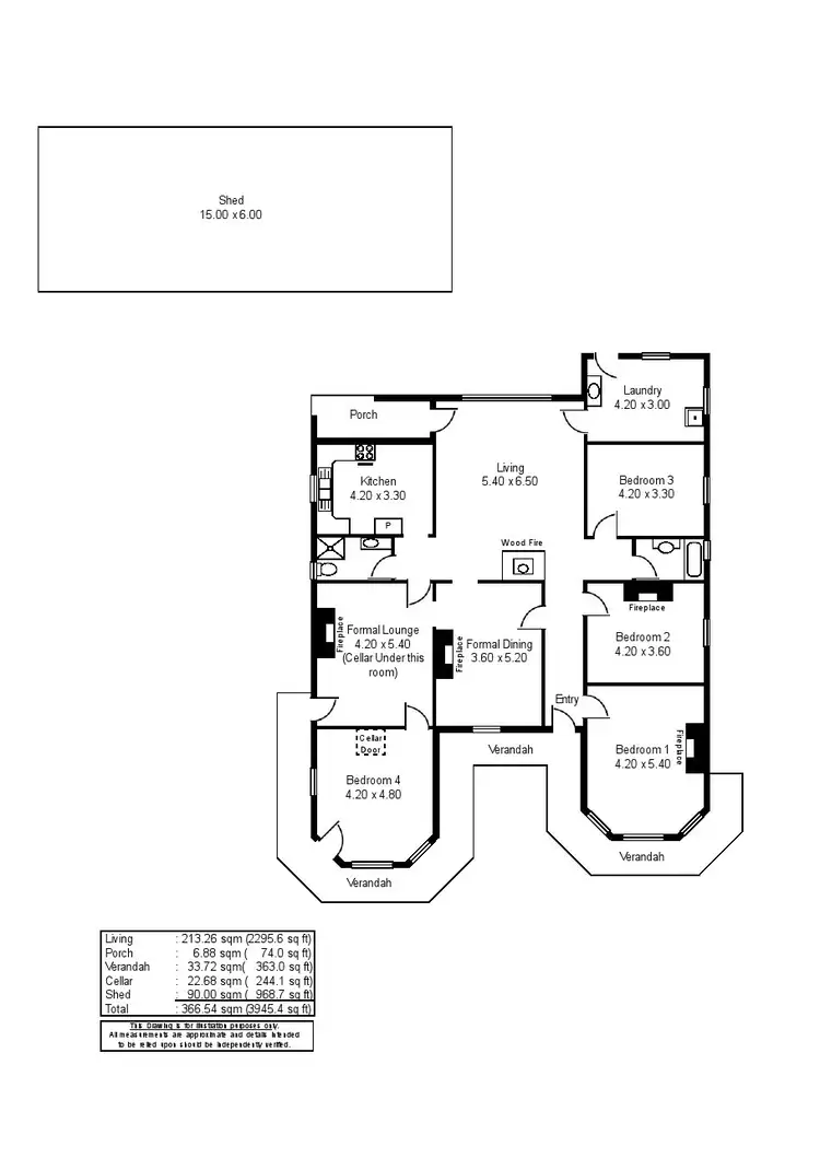 Floorplan of Homely house listing, 1 Morehead Street, Burra SA 5417