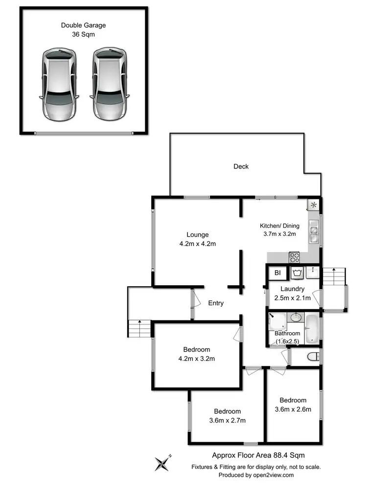 Floorplan of Homely house listing, 69 Walker Crescent, Bridgewater TAS 7030